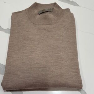 Raffi Men's Taupe Turtleneck Sweater 3XL